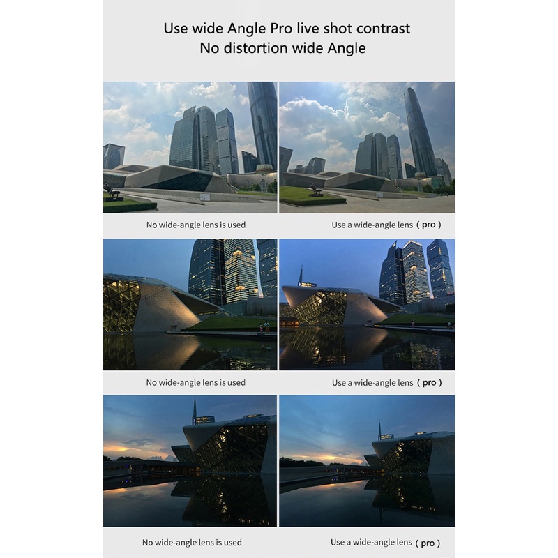 Ống Kính Máy Ảnh Cầm Tay Góc Rộng Từ Tính Cho DJI Pocket 2 / Osmo Pocket 1