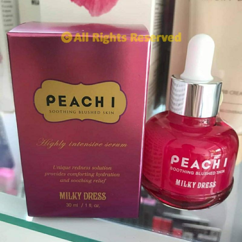 Serum Huyết Thanh Cô Đặc Làm Dịu, Dưỡng Trắng Da Milky Dress Peach I Serum 30ml