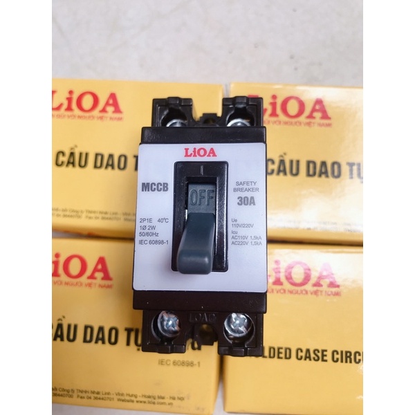 Cầu dao tự động Lioa 15A 20A 30A