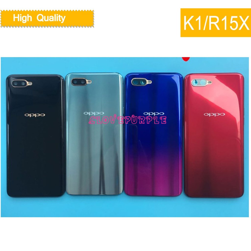 Nắp Đậy Pin Thay Thế Kèm Ống Kính Cho Oppo K1 / R15X