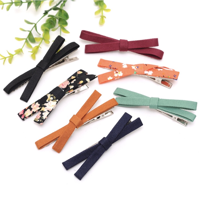 Kẹp tóc nơ Hàn Quốc (Kẹp chéo - chữ X)