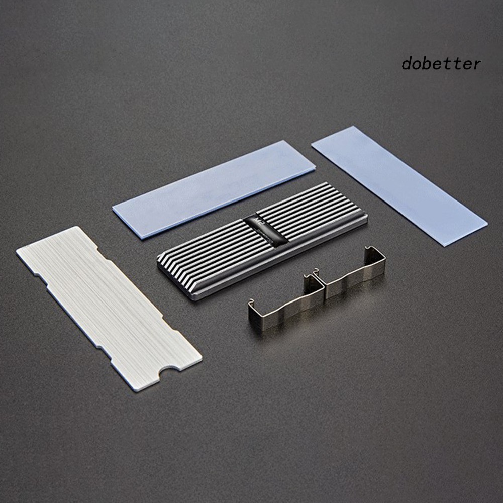 Bộ Đế Tản Nhiệt Cho Ổ Cứng Ssd M.2 Nvme Ssd Kèm Quạt Tản Nhiệt
