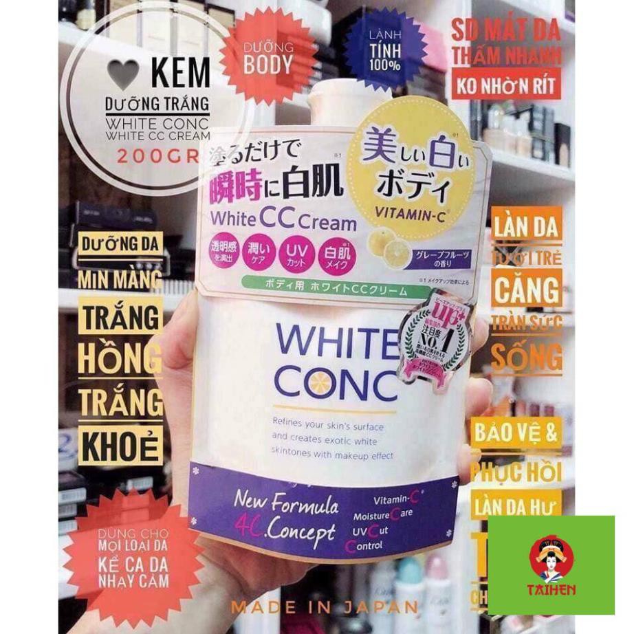 Sữa Dưỡng Thể White Conc Trắng Da White CC Cream 200g