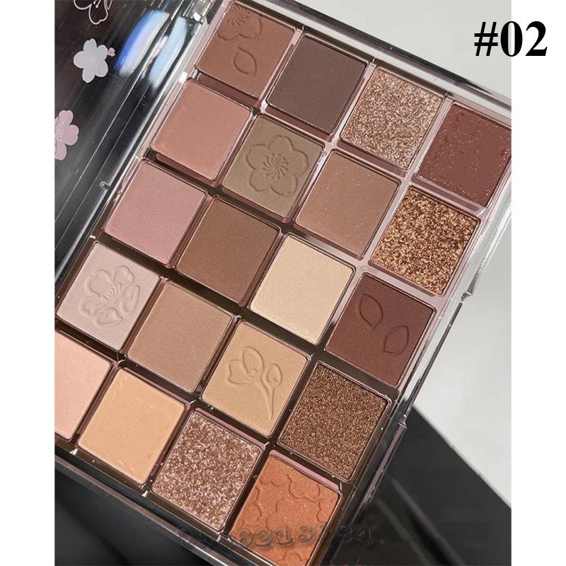Bảng phấn màu mắt Hoa Anh Đào 20 ô màu Dikalu Cherry Blossoms Dance D0281