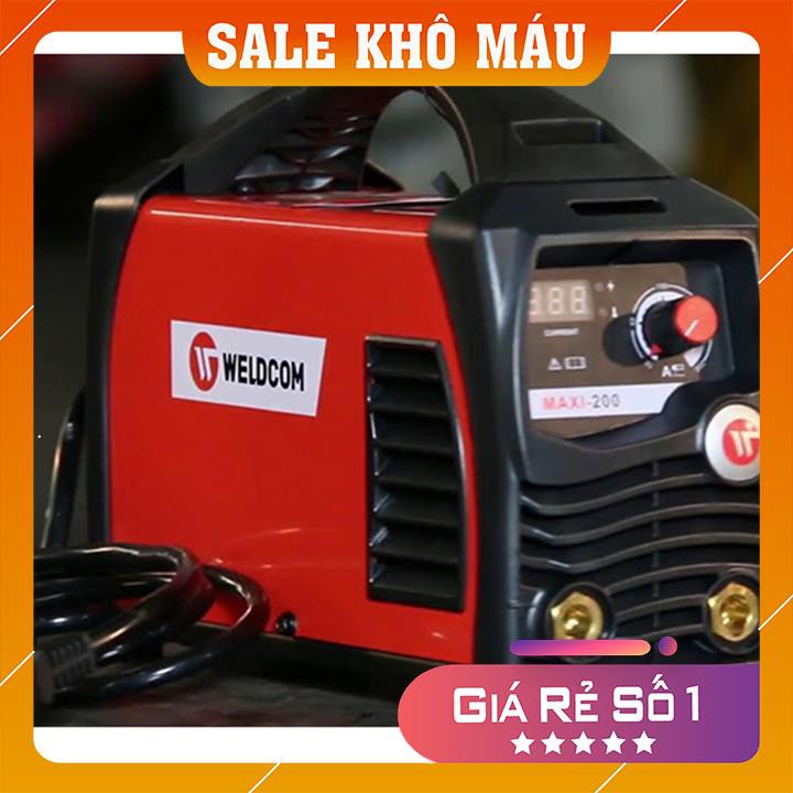 Máy hàn que siêu khoẻ Weldcom MAXI 200 [CHÍNH HÃNG]