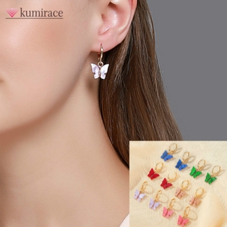 BUTTERFLY BUTTERFLY Khuyên Tai Nữ Trang Tạo Hình Cánh Bướm