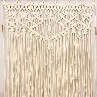 rèm trang trí rèm cửa vách ngăn Macrame