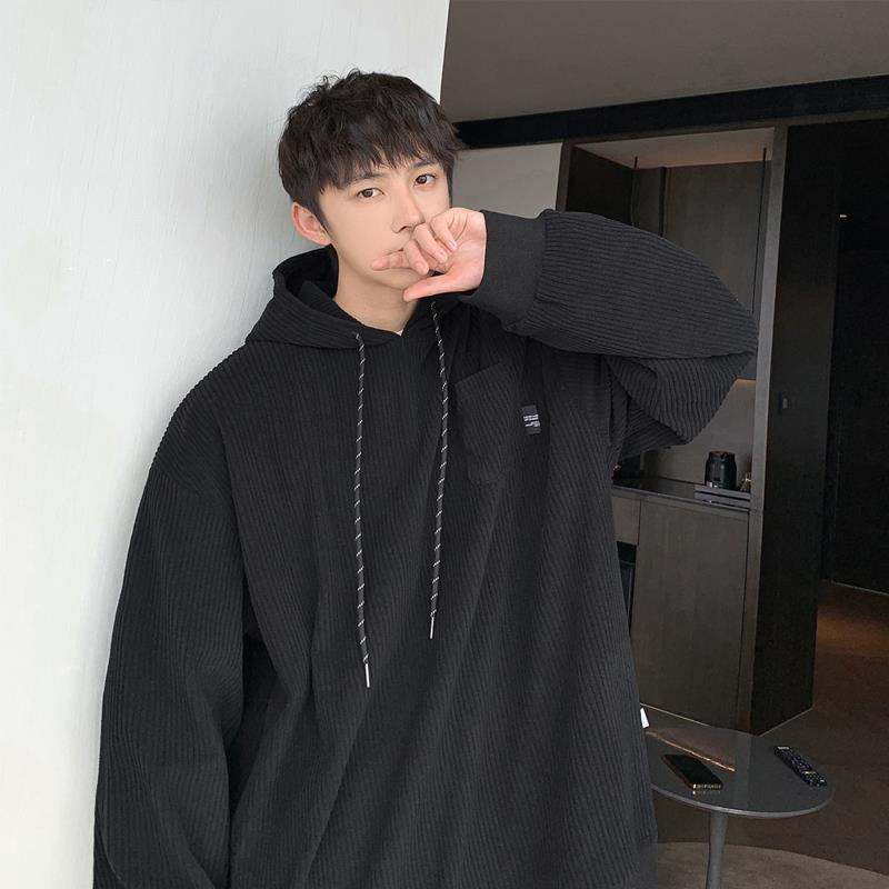 Áo Hoodie Dáng Rộng Phong Cách Retro Nhật Bản Cho Nam Fru167