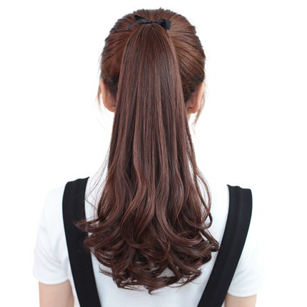 1 Tóc Giả Nữ Kiểu Đuôi Ngựa Tàng Hình Không Đường May