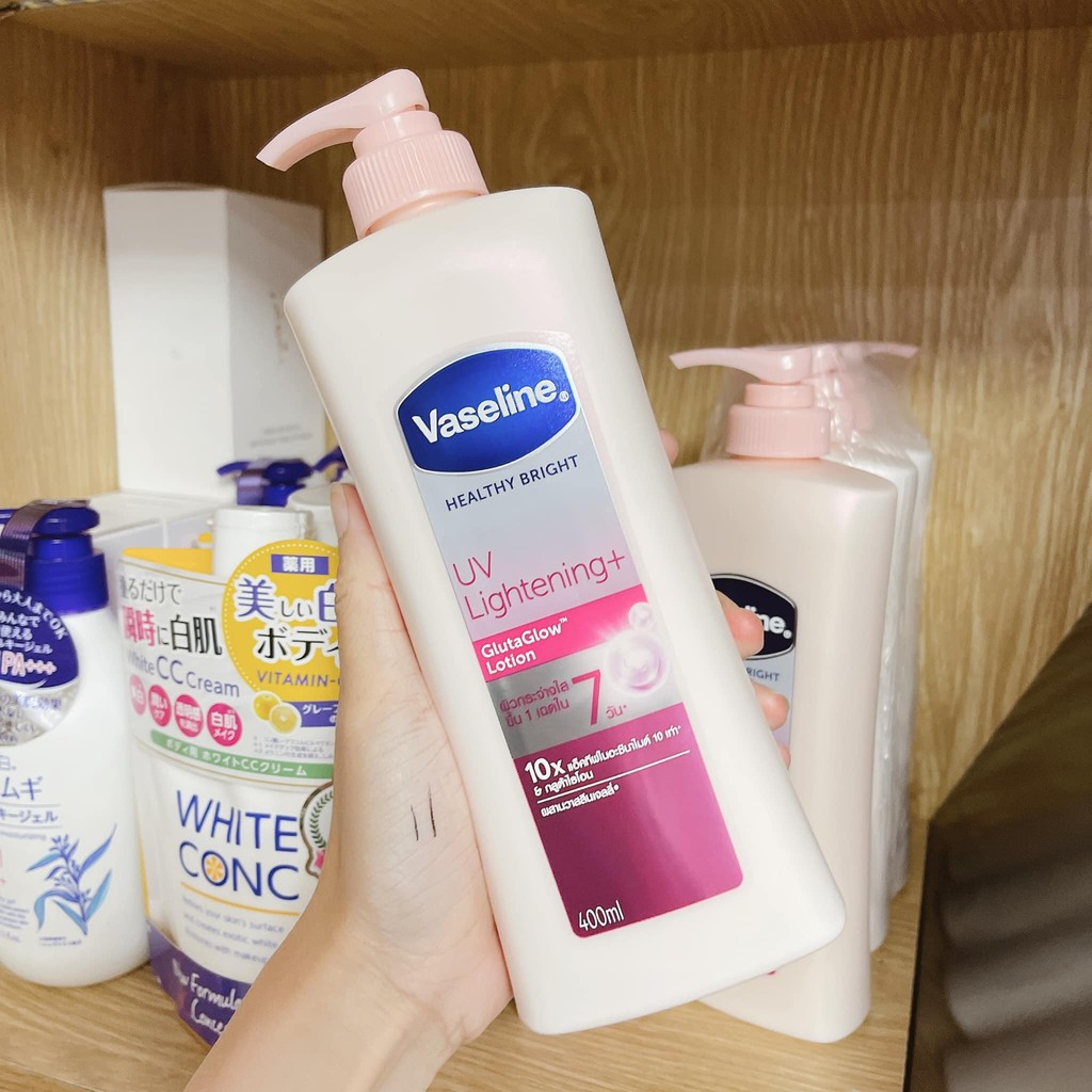 Sữa Dưỡng thể Vaseline Healthy Bright UV Extra Brightening Lotion | WebRaoVat - webraovat.net.vn