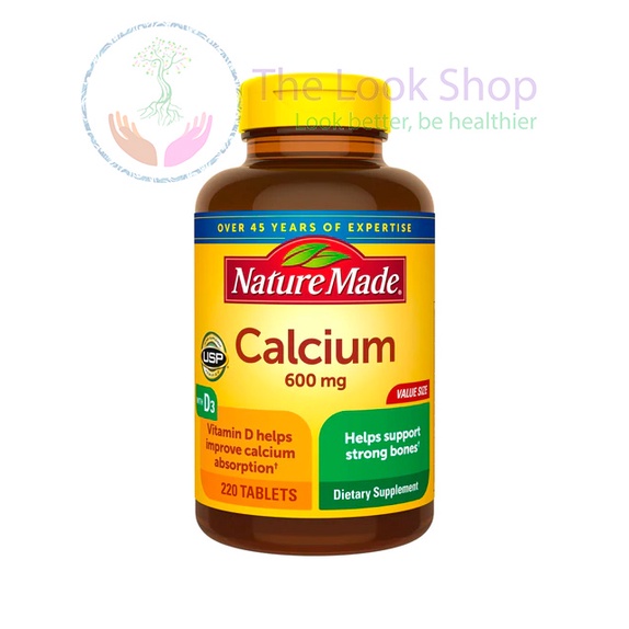 USA- Viên uống Calcium D3 Nature Made