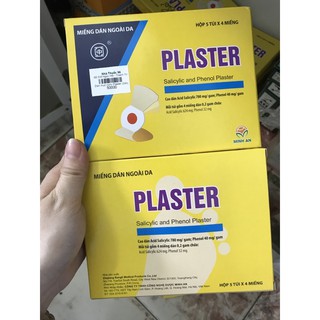 Miếng dán mụn cơm Plaster ( 1 túi 4 miếng dán )