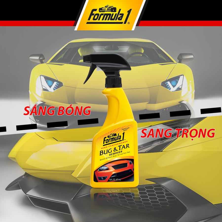 [Mã BMBAU50 giảm 10% đơn 99k] Chất Tẩy Sạch Vết Bẩn Cứng Đầu FORMULA 1 615867 473ml Nhập Khẩu Chính Hãng