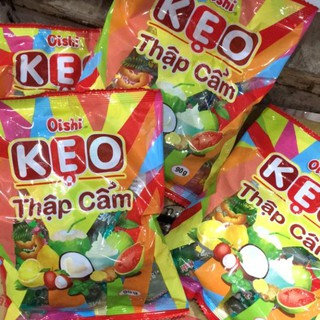Hàng có sẵn kẹo thập cẩm oishi gói 90g