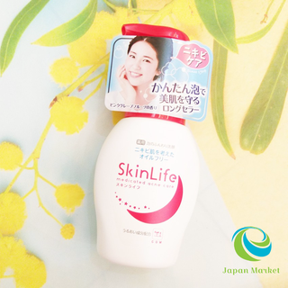 Sữa rửa mặt ngăn ngừa mụn Skin Life 200ml (dạng chai) Hàng Nhật