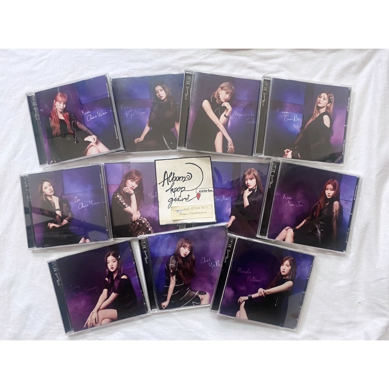 Izone Japan Album Buenos Aires Đã khui seal, được chọn member.