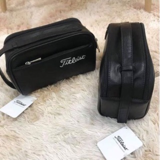 Túi cầm tay golf Titleist da sần mẫu - Hàng nhập khẩu