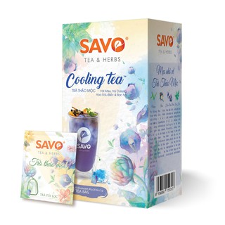 Trà Hoa đậu biếc - Savo Cooling tea túi lọc 20Goi