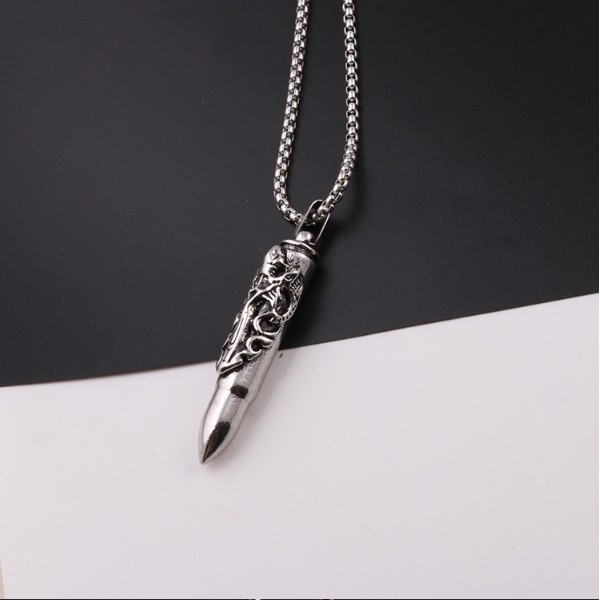 Dây Chuyền Nam Cá Tính Hình Bullet