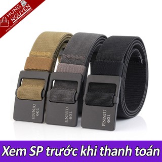 Thắt lưng nam vải bố canvas cao cấp 2019
