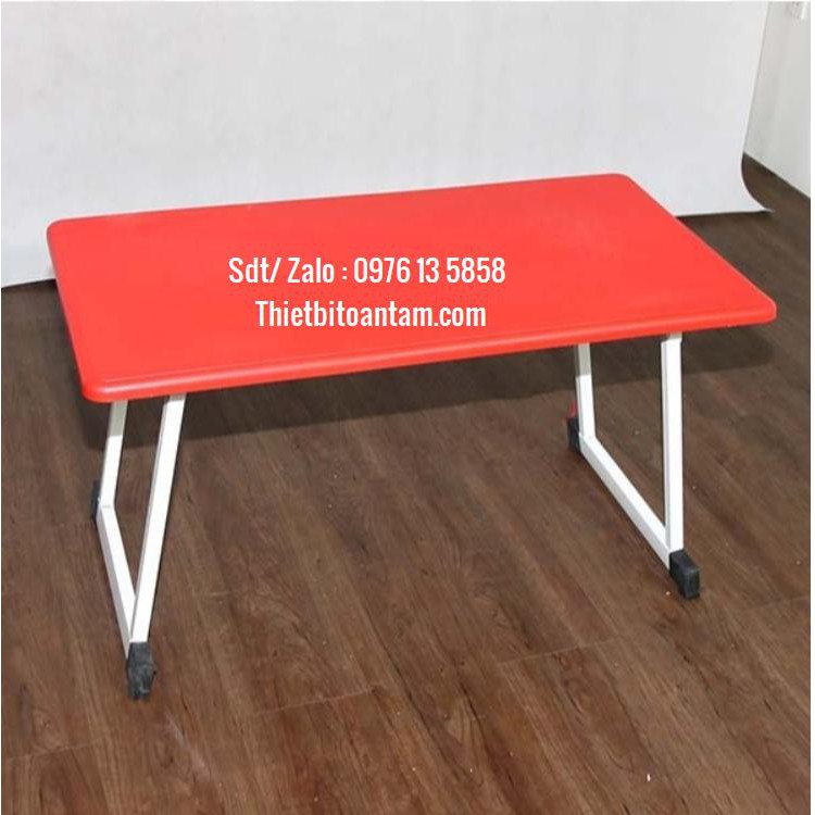 Bàn nhựa chân gấp dành cho trường mầm non