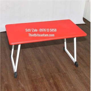 Bàn nhựa chân gấp dành cho trường mầm non