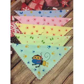 Sét 10 khăn yếm cho bé