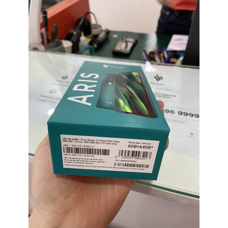 Điện Thoại Vsmart Aris ram 6gb Nguyên Seal Chính Hãng mới 100%