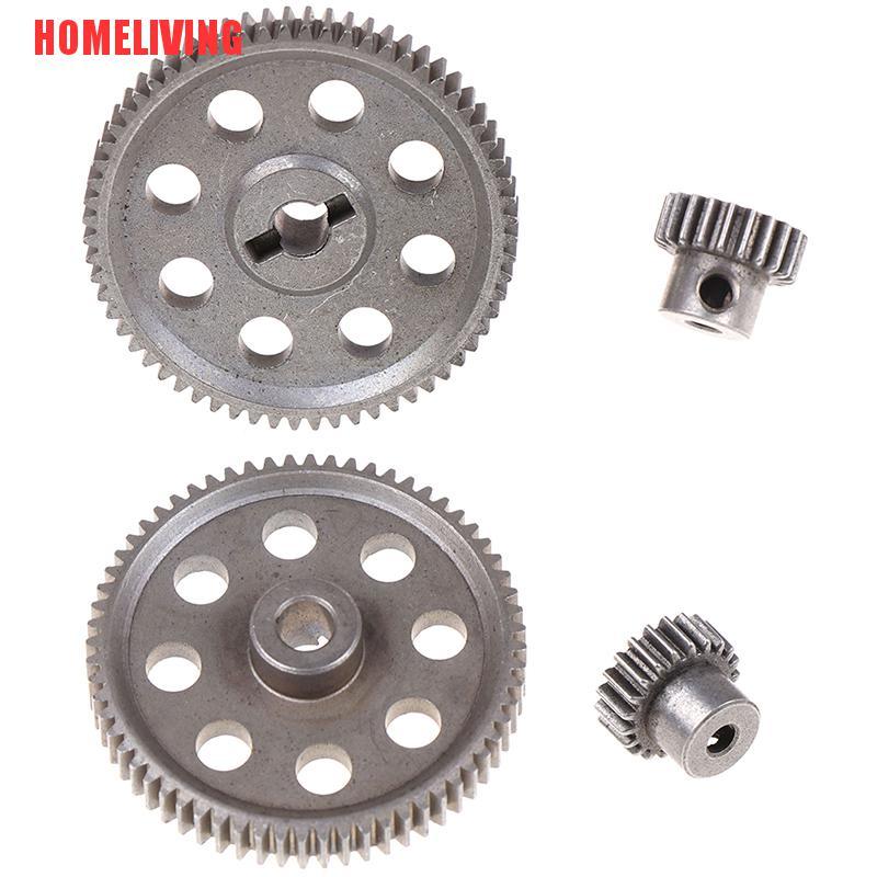 Set 2 Bánh Răng Kim Loại 64t + 64t 11184 11181 21t Chuyên Dụng