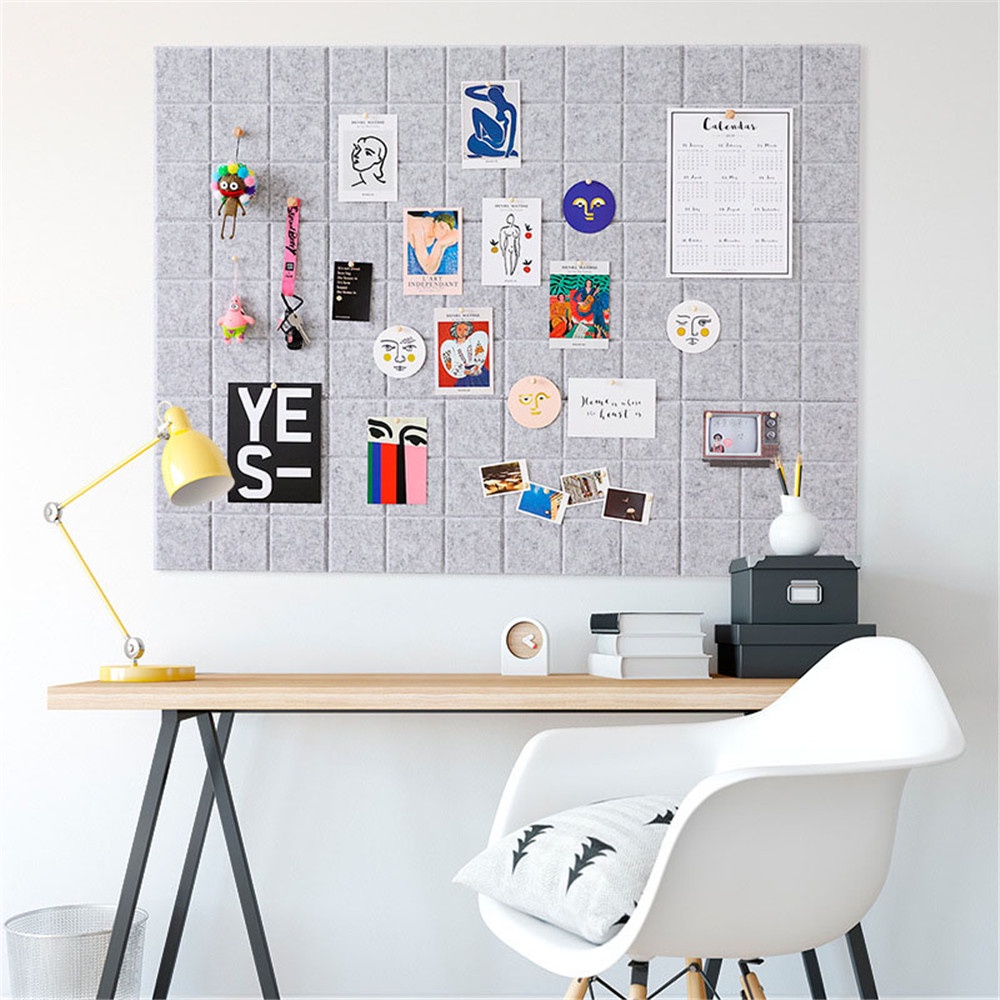 Bảng vải nỉ treo ảnh dán tường trang trí nội thất phòng