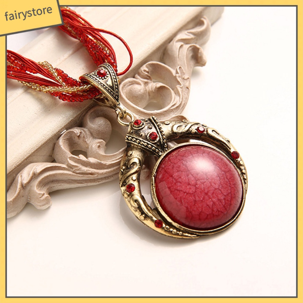 Vòng cổ Phong Cách Dân Tộc Cổ Điển Thân Thiện Với Môi Trường