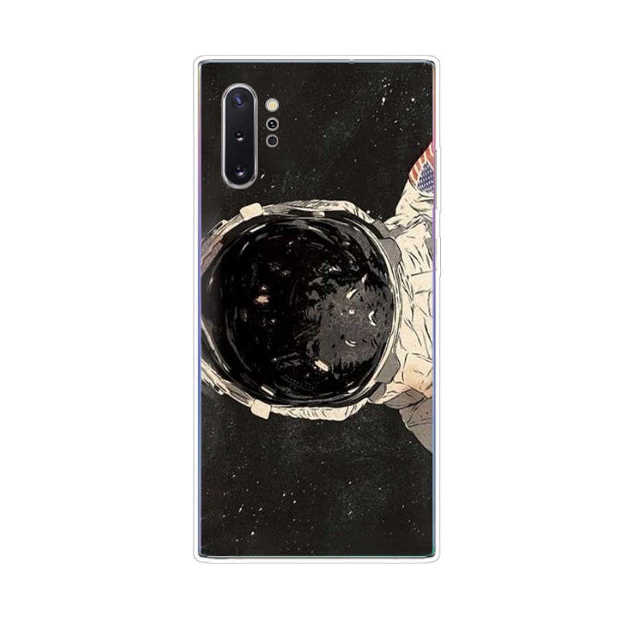 Ốp Điện Thoại TPU Dẻo In Họa Tiết Độc Đáo Thời Trang Cho Samsung Galaxy note 9 10 plus