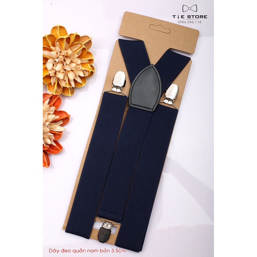 Đai Đeo Quần Nam Chữ Y 3.5cm, Dây yếm Quần Nam, Suspenders