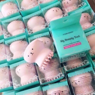 Bông rửa mặt bạch luộc