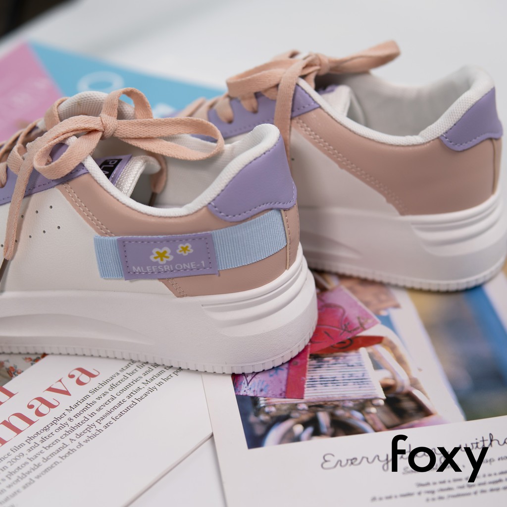 Giày Sneaker Nữ FOXY Dáng AF1 Phong Cách Ulzzang Hàn Quốc - FOX006