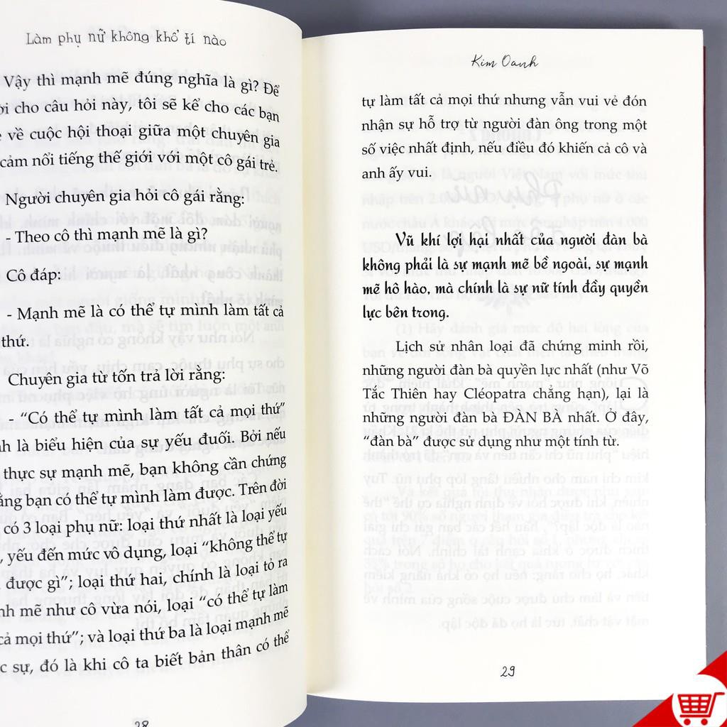 Sách - Làm Phụ Nữ Không Khổ Tí Nào (Kèm Bookmark)