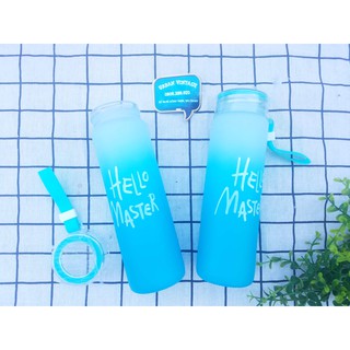 Bình thủy tinh Hello Master