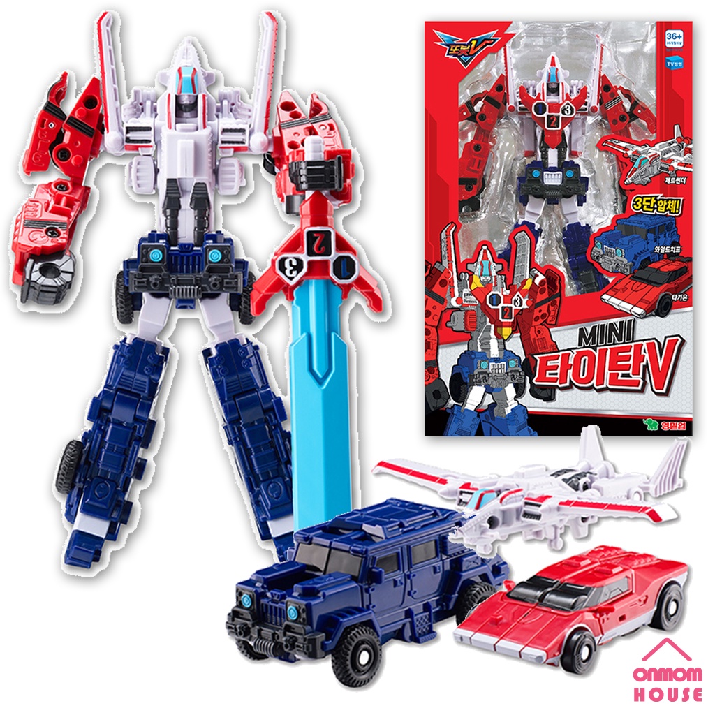 Mô Hình Rô Bốt Biến Hình Mini Tobot V 2022 6 Kiểu