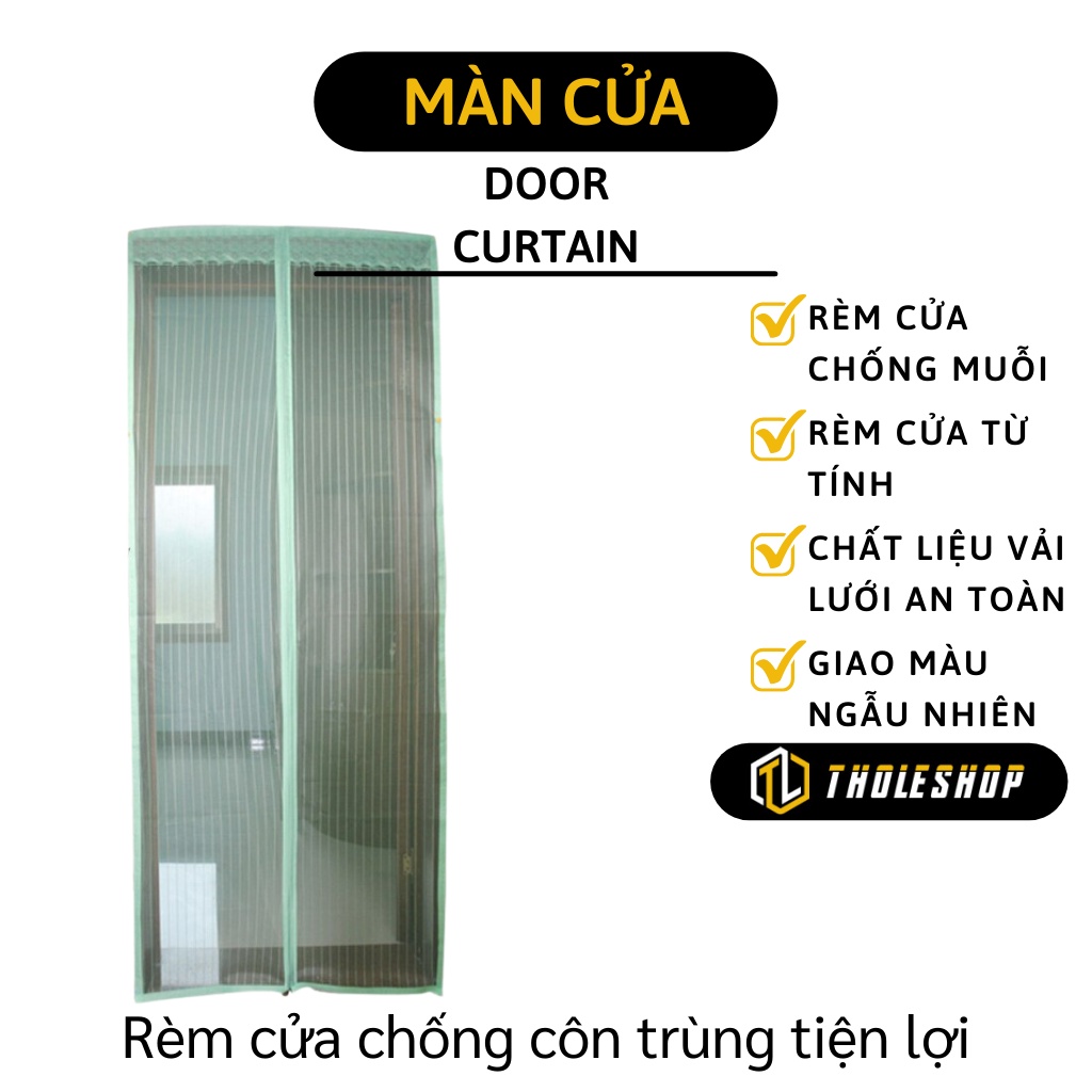 Rèm cửa - Màn Cửa Lưới Từ Tính Chống Muỗi, Côn Trùng Tiện Dụng, An Toàn Cho Sức Khỏe 3253