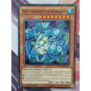Thẻ bài yugioh: poly-chemicritter hydragon inov-en027