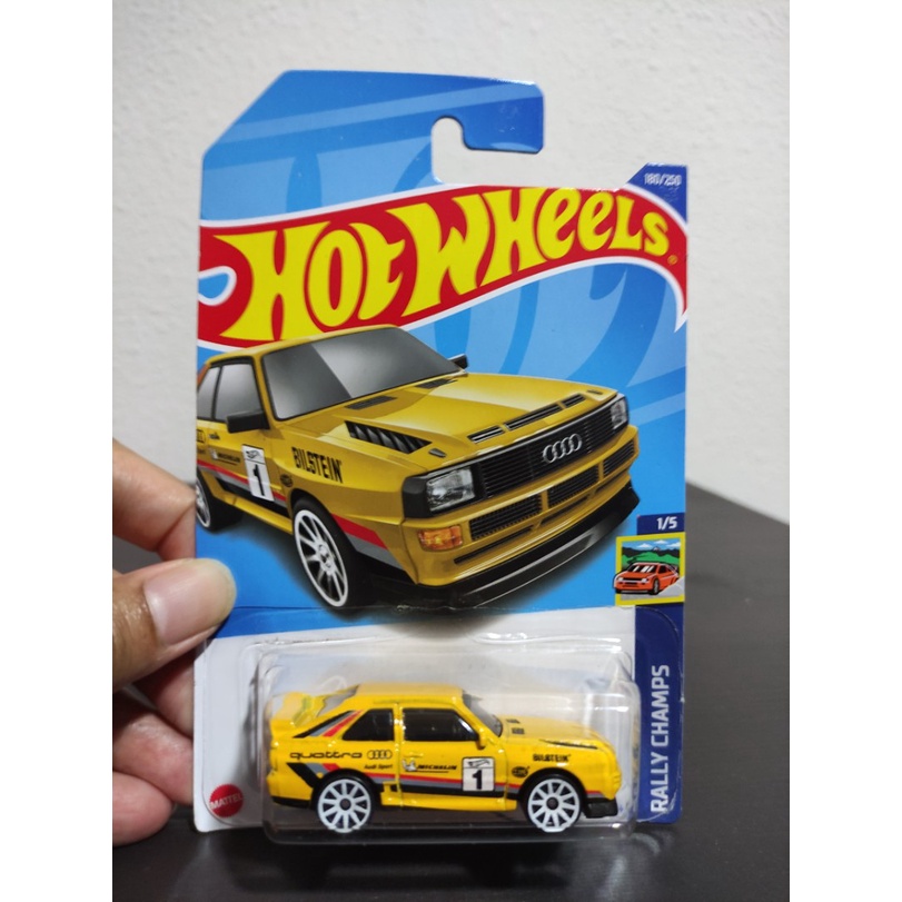 Xe mô hình Hot Wheels 1/64 '84 AUDI SPORT QUATTRO (new)