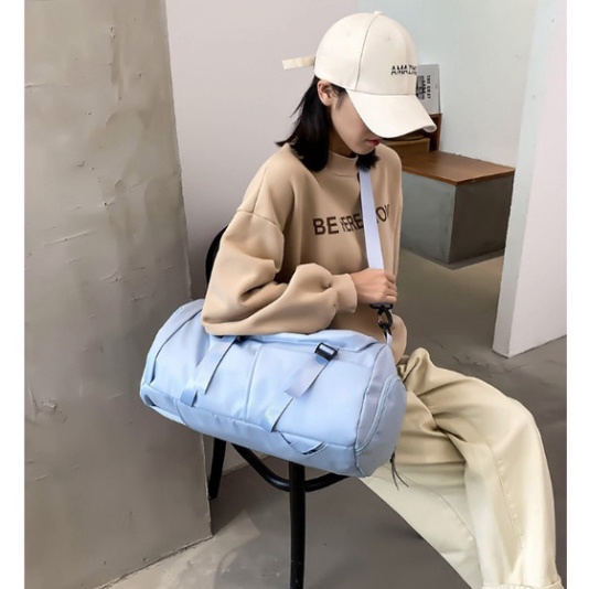 Túi Xách Du LịchFREESHIPBalo Kiêm Túi Đeo Du Lịch VLQUE,Đa Năng,Chống Thấm Nước,Có Ngăn Để Giày,Đựng Đồ Ướt,Dày Dặn