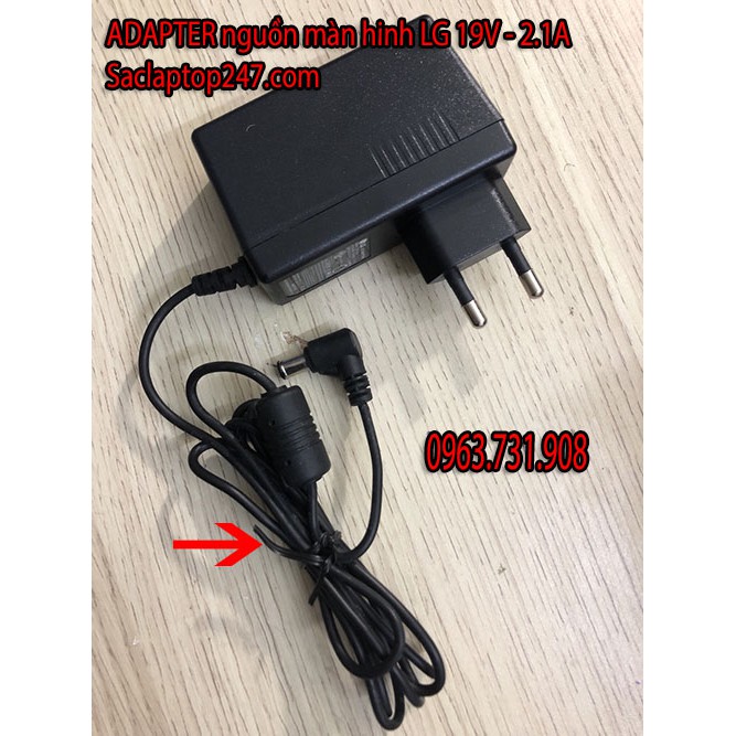 Adapter Màn Hình LG 24 Inch 19V 2.1A CHÍNH HÃNG | WebRaoVat - webraovat.net.vn