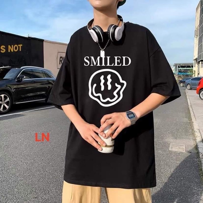 Áo 5D mặt smiled LN11