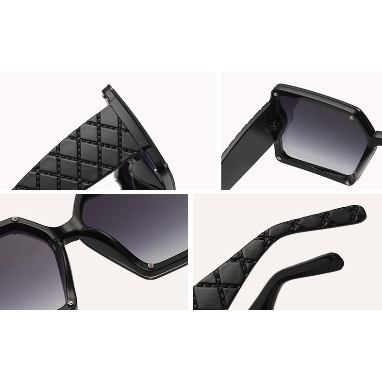 Kính râm thời trang Âu Mỹ cao cấp, sang trọng, kính mát nữ chống tia UV - KM38