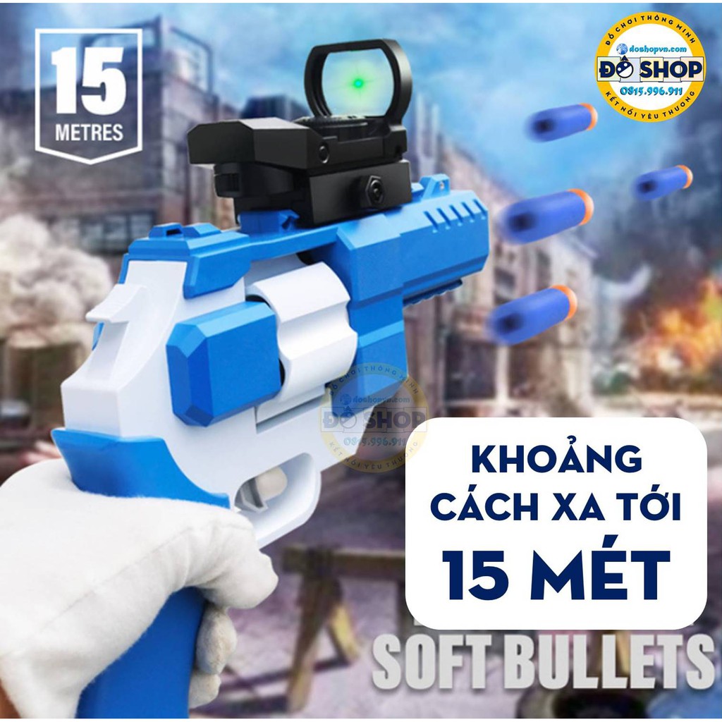 Đồ Chơi NERF Thanh Xốp Cầm Tay Bản Tự Động Pin Sạc Dành Cho Bé NE03 - Đô Shop