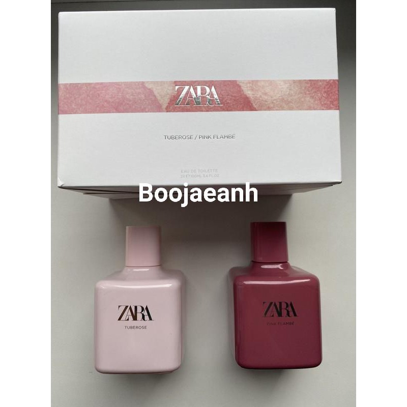 Set 2 chai nước hoa Tuberose + Pink flambe Winter 100ml
