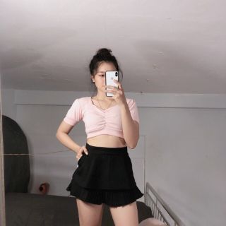 Áo thun borip kiểu rút ngực💟💟