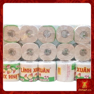 GIẤY VỆ SINH LINH XUÂN (X10 CUỘN)