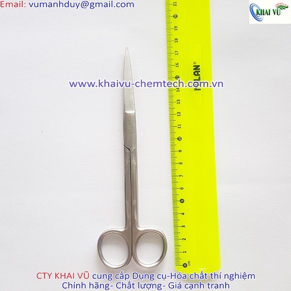 Kéo y tế thẳng nhọn siêu bén các size Xuất xứ Pakistan